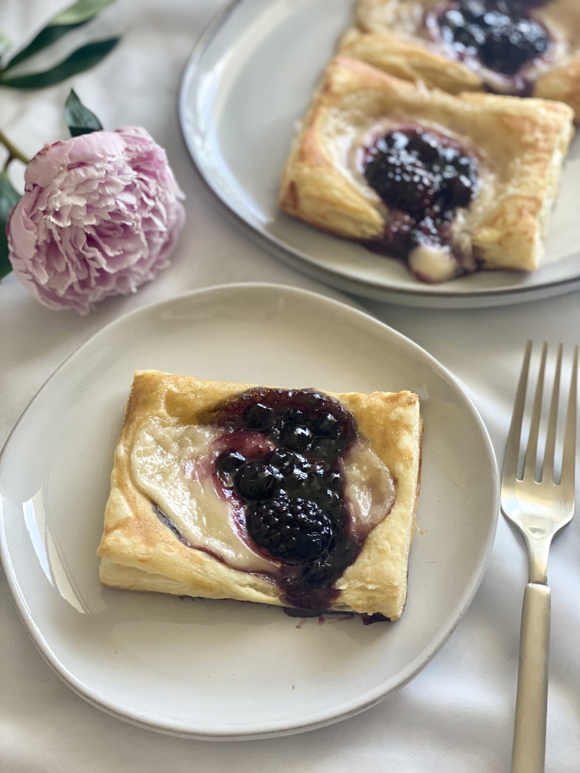 Berry Cream Cheese Danishes